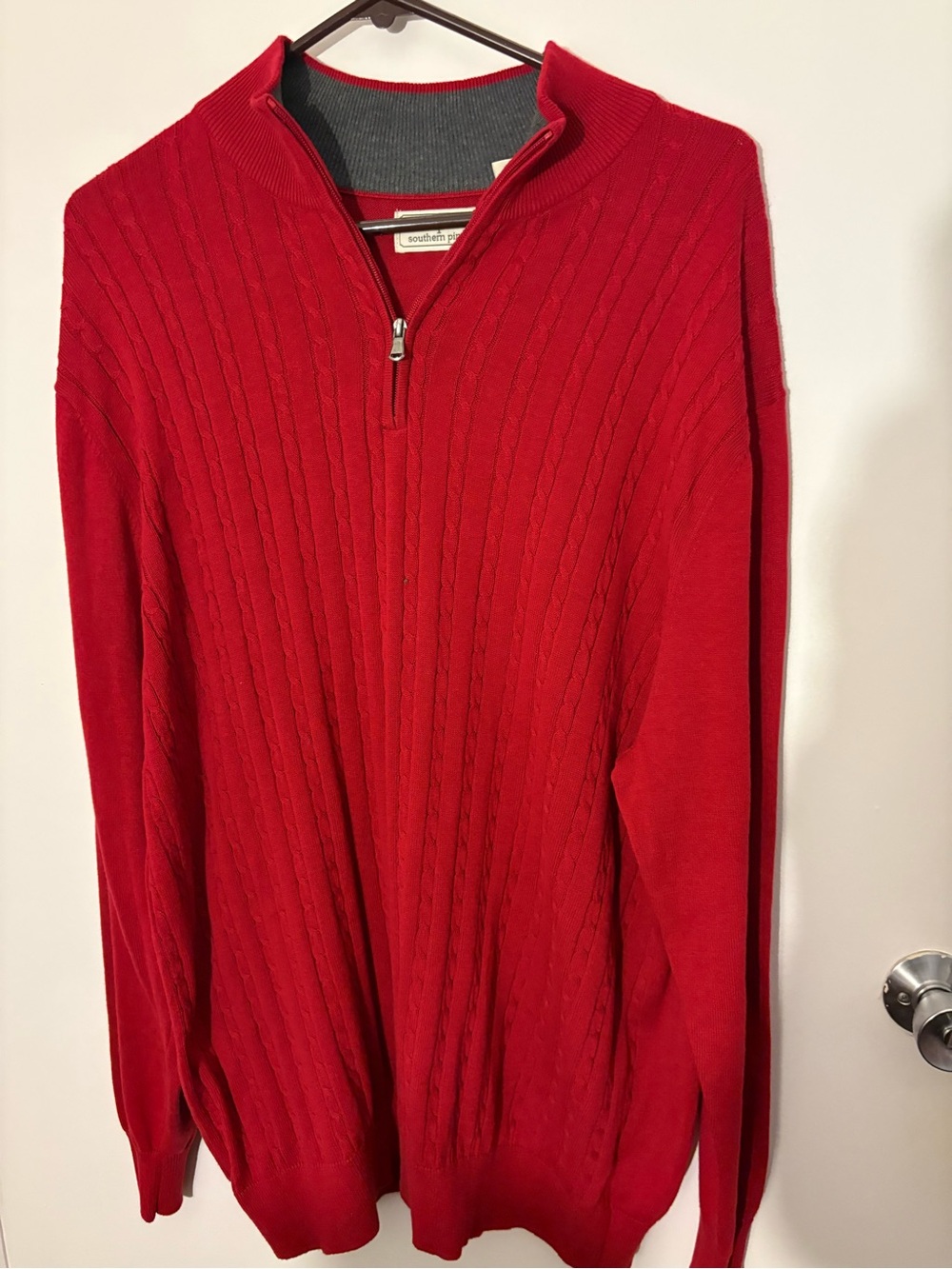 NWOT Southern Pines Men’s Quarter Zip XL